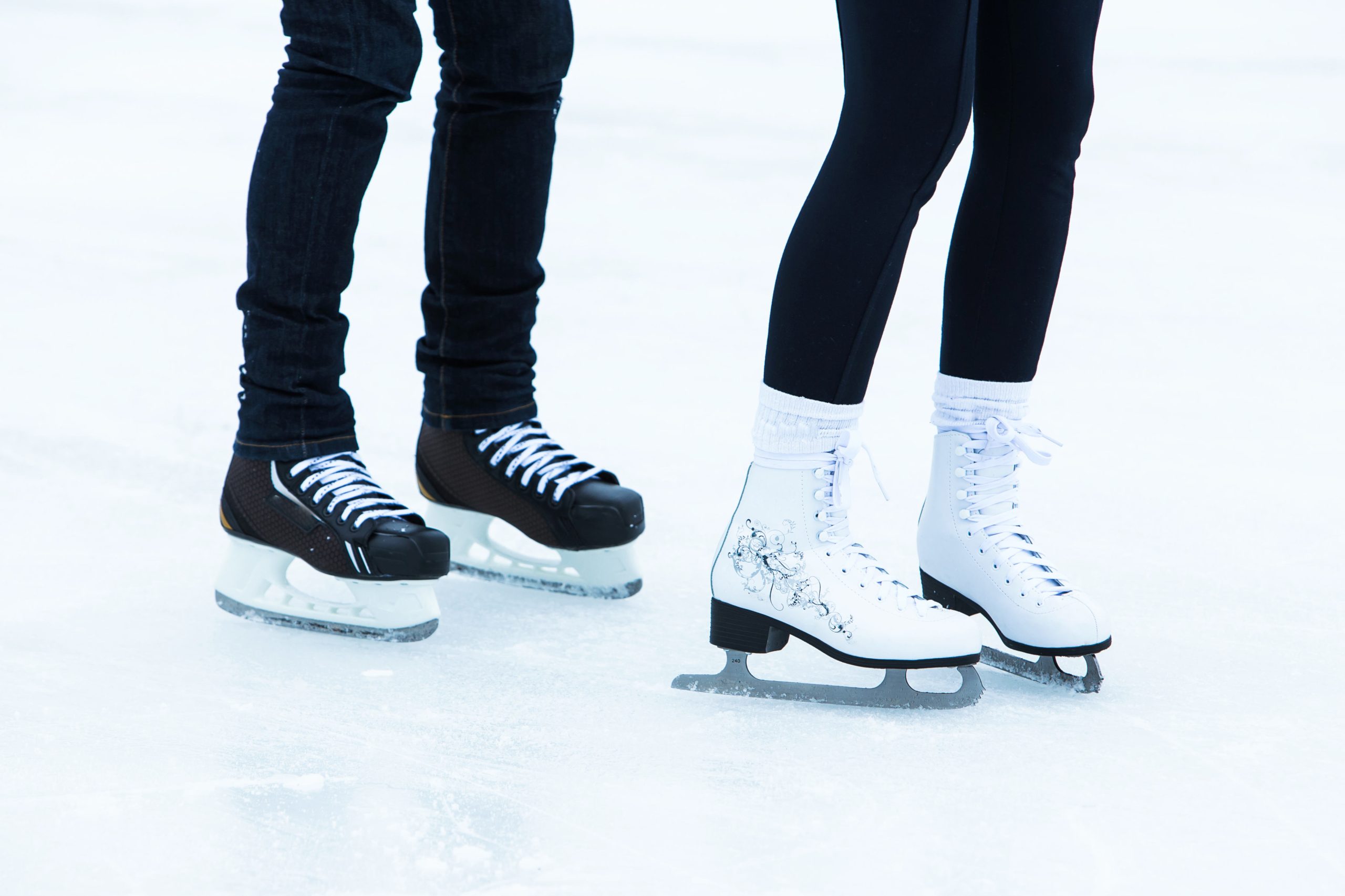 Jardin des glaces à la patinoire