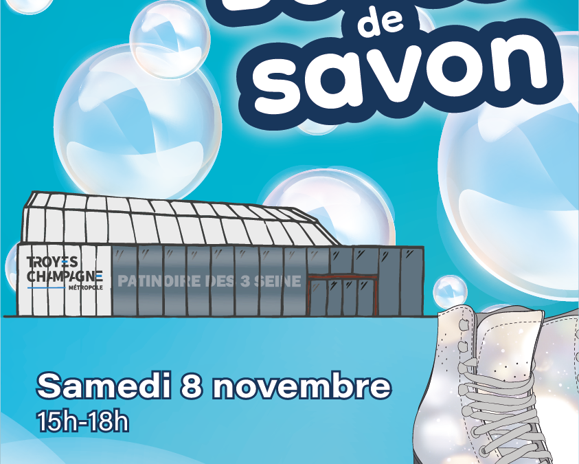 BULLES DE SAVON À LA PATINOIRE ⛸🧼